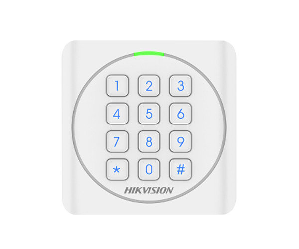 【海康威視ID密碼門禁讀卡器】?？低旽IKVISION數字鍵盤門禁ID讀卡器DS-K1801EK